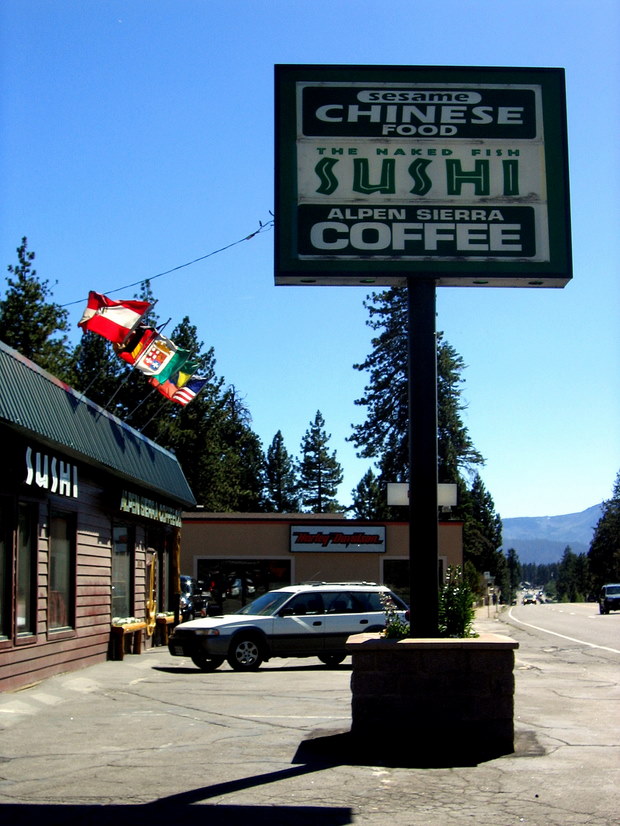 Menu for Alpen Sierra Coffee Company in South Lake Tahoe, California
