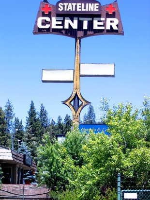 Stateline Medical Center sign near Lakeside Inn & Casino-Stateline Center sign at 155 Highway 50 near Lakeside Inn & Casino (medium sized photo)
